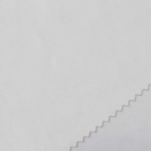 100% Polyester Jersey Knit Fabric, 93 gsm, 160 cm — White