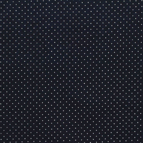 White Dots Woven, Polyester, 120 gsm