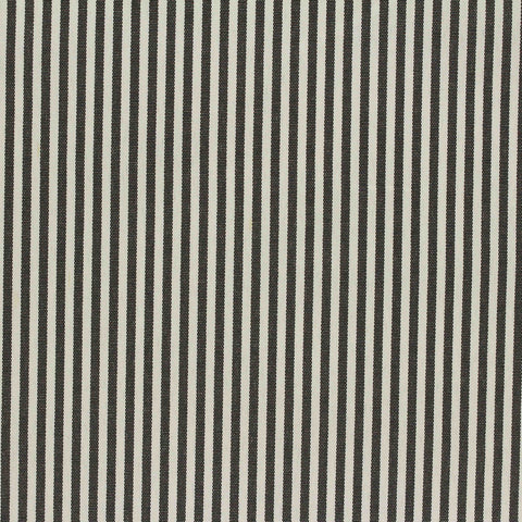Black Vertical-Stripe Knit, Polyester, 110 gsm