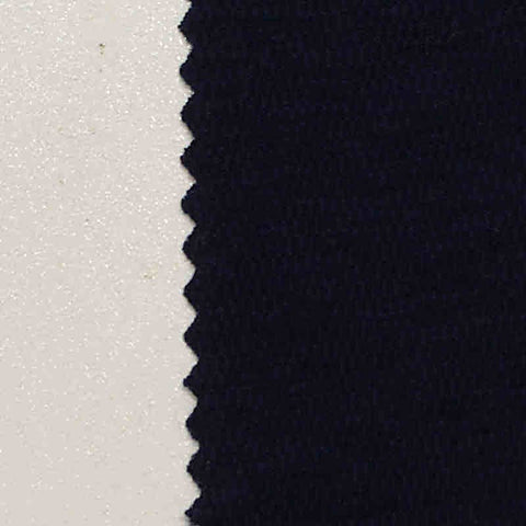 Polyester Cotton Blend Birdseye Knit Fabric, 200 gsm, 170 cm — Black