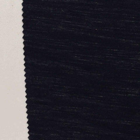 Black Marl French Terry, Viscose