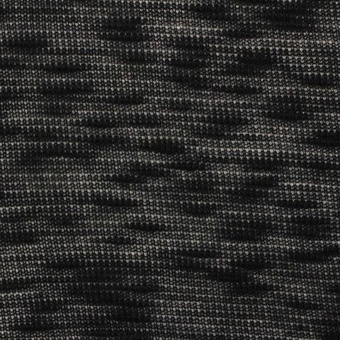 Light Grey Heathered-Marl Jersey Knit, Polyester, 130 gsm