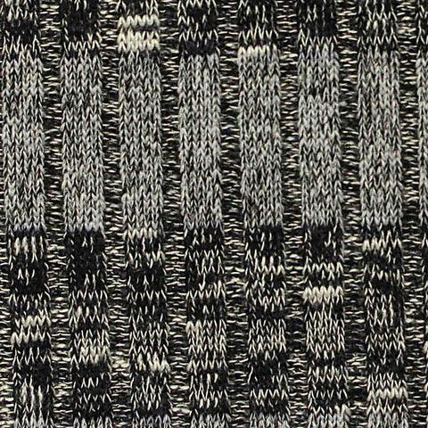 Black Bands Rib Knit, Poly-Viscose