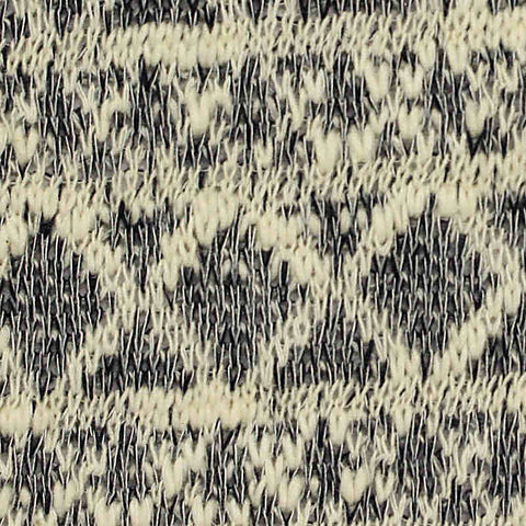 Cream Geometric-Diamond Chunky Knit, Poly-Cotton