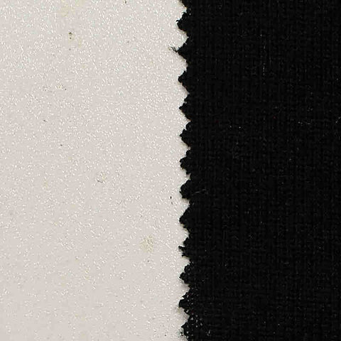Black Brushed Jersey Knit, Polyester
