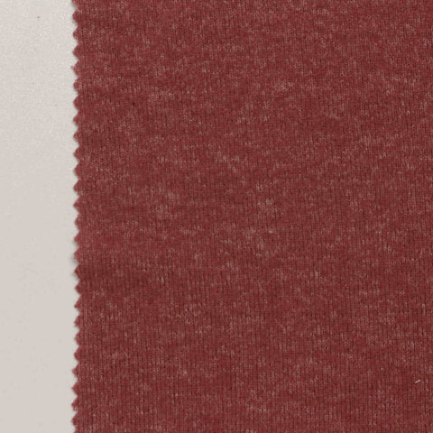 Red Marl Rib Knit