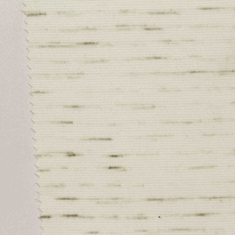 Cream Marl Scuba Knit, Polyester, 250 gsm