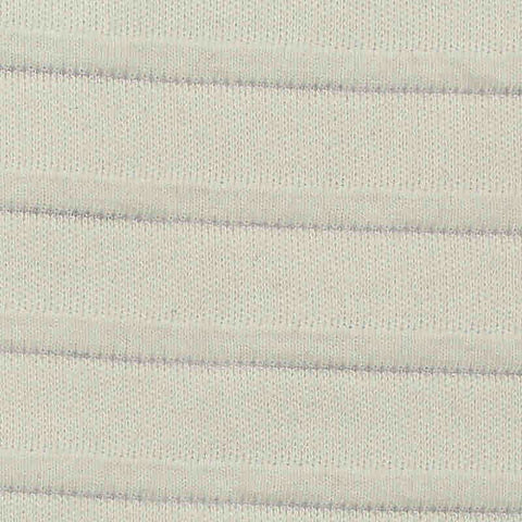 Striped Cotton Polyester Knit Fabric, 208 gsm, 150 cm — Beige