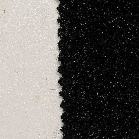 100% Polyester Chunky Knit Fabric, 319 gsm, 160 cm — Black