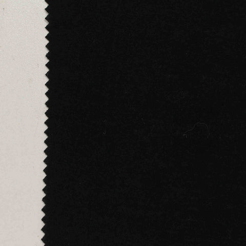 Viscose Stretch Jersey Knit Fabric, 120 gsm, 165 cm — Black