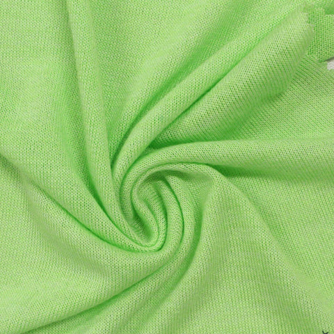 Viscose Polyester Chunky Knit Fabric, 144 gsm, 155 cm — Green