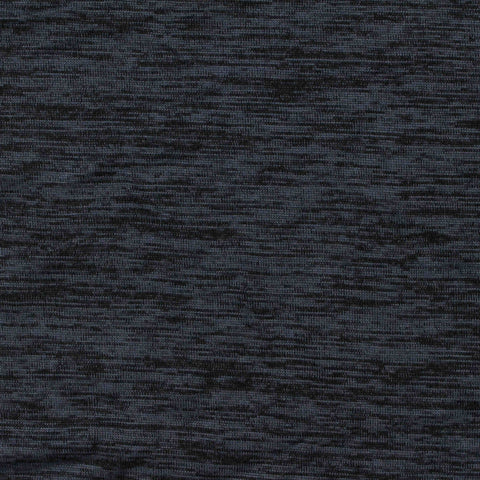 Dark Blue Marl Jersey Knit, Polyester, 120 gsm