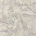 White Tone-on-Tone Floral Jacquard, Viscose, 100 gsm