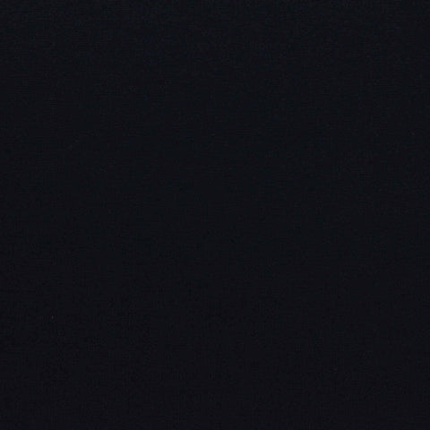 Brushed Viscose Nylon Stretch Ponte Knit Fabric, 431 gsm — Black