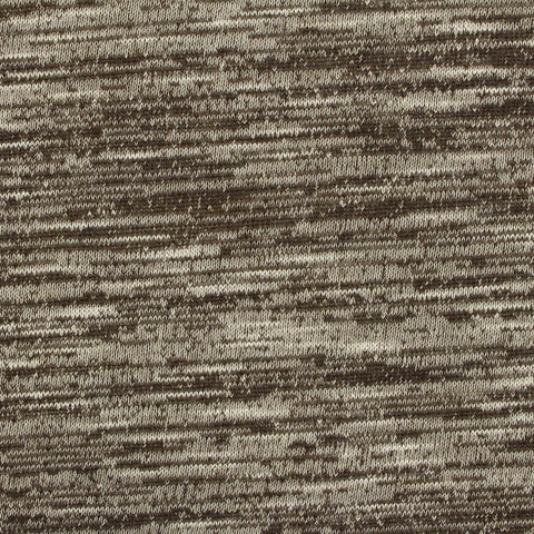 Brown Marl Chunky Knit, Poly-Viscose, 229 gsm