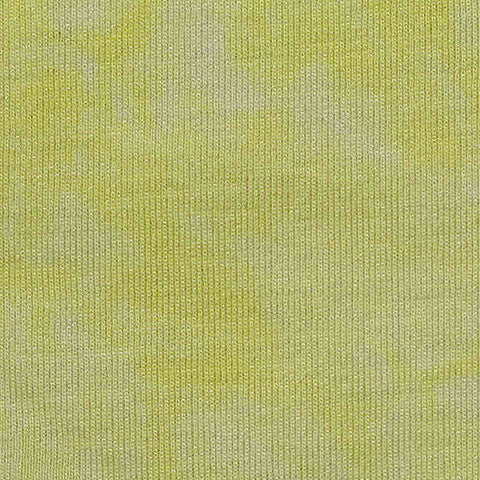 Light Yellow Abstract Jersey Knit, Viscose-Poly