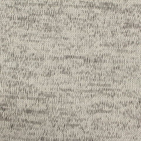 Grey Marl Chunky Knit, Poly-Viscose, 182 gsm