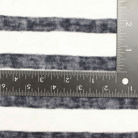 Dark Grey Stripe Chunky Knit, Polyester