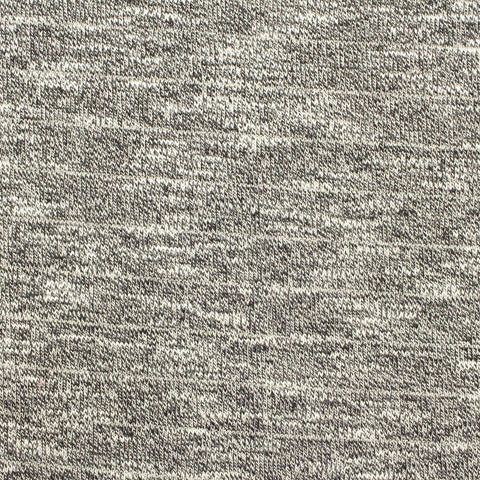 Grey Marl Chunky Knit, Viscose-Poly, 207 gsm