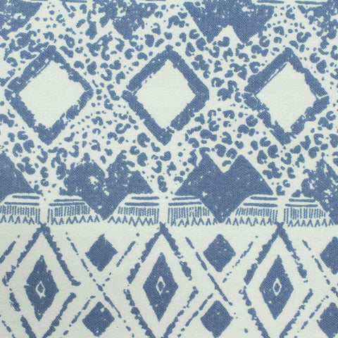Blue Diamonds Bengaline, Viscose-Nylon