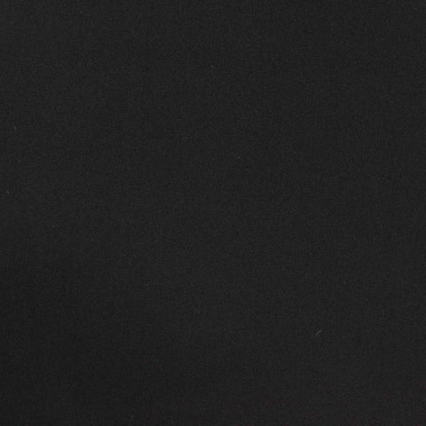 Polyester Viscose Stretch Woven Fabric, 216 gsm — Black