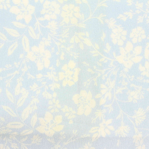Light Yellow Floral Woven, Viscose