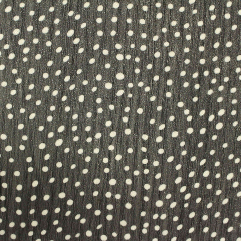 White Dots Chiffon, Polyester, 74 gsm