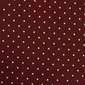 White Dots Poplin, Cotton, 124 gsm