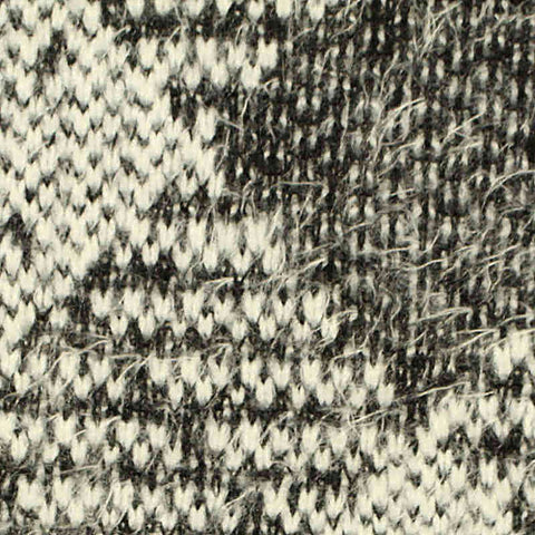 Black Abstract Jacquard, Polyester, 306 gsm