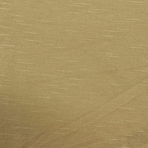 Tan Marl Jersey Knit, Viscose-Poly, 173 gsm