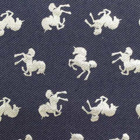 Silver Unicorn Denim, Cotton-Poly