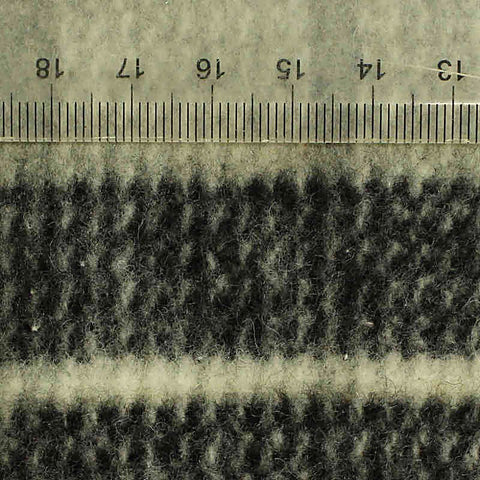 Dark Grey Plaid Knit, Polyester