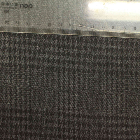 Dark Grey Marl Jacquard, Poly-Viscose, 292 gsm