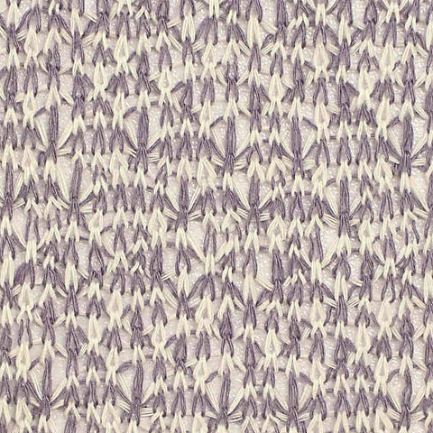 Lavender Geometric Chunky Knit, Poly-Viscose