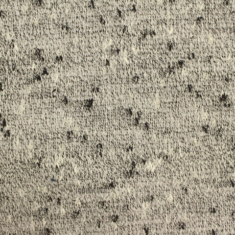 Light Grey Marl Chunky Knit, Polyester, 180 gsm
