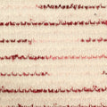 Burgundy Horizontal-Stripe Chunky Knit, Poly-Viscose