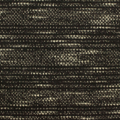 Black Marl French Terry, Poly-Cotton, 276 gsm