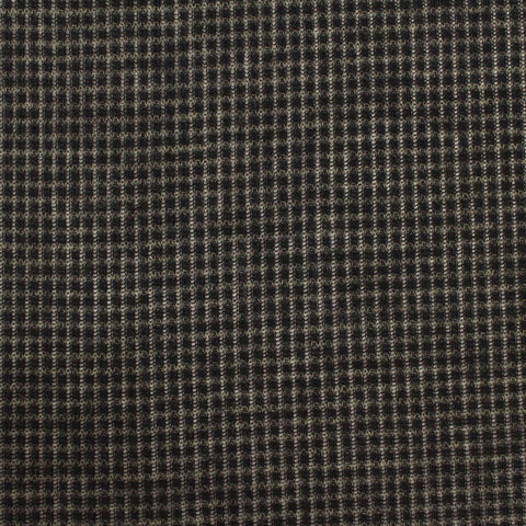 Black Check Rib Knit