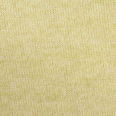 Light Yellow Marl Chunky Knit, Poly-Viscose, 217 gsm
