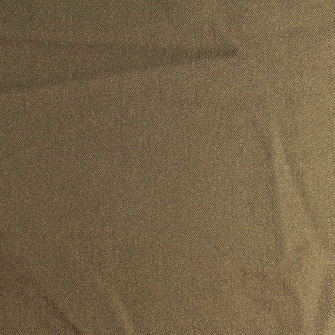 Polyester Viscose Stretch Twill Fabric, 284 gsm — Khaki