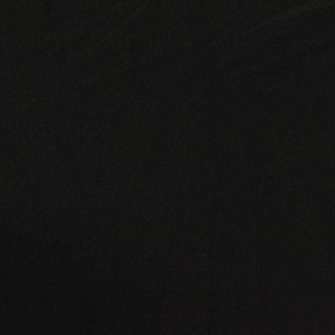 Polyester Viscose Stretch Woven Fabric, 231 gsm — Black