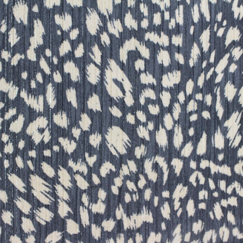 Off-White Animal Print Woven, Polyester