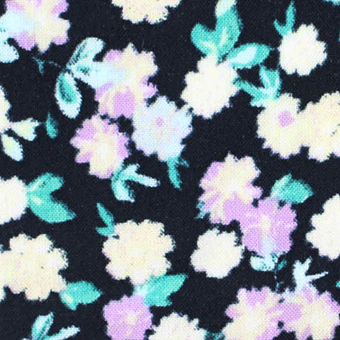 Light Yellow Flowers Woven, Viscose