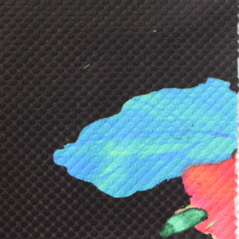 Blue Abstract Jacquard, Polyester, 237 gsm