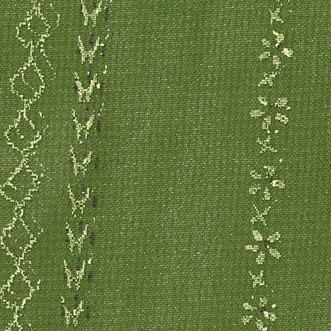 Green Floral Chiffon, Polyester
