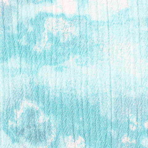 Blue Abstract Woven, Viscose