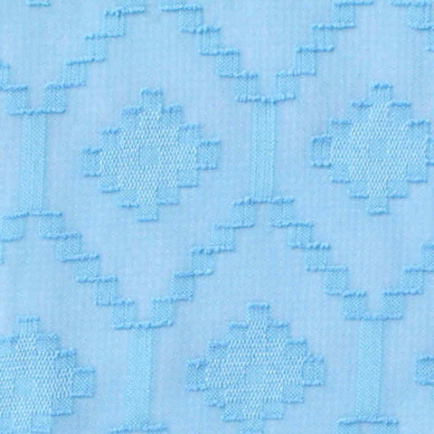 Light Blue Diamond Chiffon, Polyester