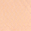 Peach Tone-on-Tone Chevron Chiffon, Polyester