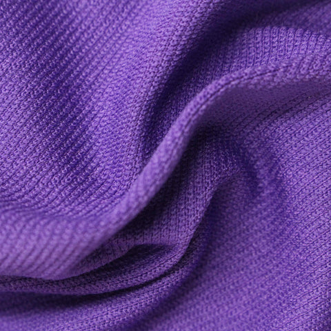 Slub Cotton Stretch Jersey Knit Fabric, 220 gsm, 180 cm — Purple