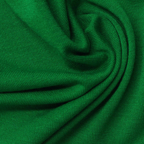 Viscose Stretch Jersey Knit Fabric, 160 gsm, 170 cm — Green